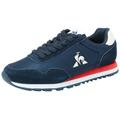 Le Coq Sportif Unisex Astra_2 Dress Blue/Fiery Red Sneaker, 46 EU