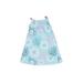 Sunshine Swing Dress - A-Line: Blue Floral Skirts & Dresses - Kids Girl's Size 4