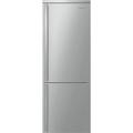 SMEG Portofino 27.7" Bottom Freezer Refrigerator 16.26 cu. ft, Stainless Steel in Gray | 76.9 H x 27.7 W x 29.5 D in | Wayfair FA490URX