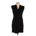 Calvin Klein Casual Dress - Sheath: Black Dresses - Women's Size Small