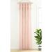 Dakota Fields Coraima 100% Cotton Geometric Sheer Rod Pocket Single Curtain Panel 100% Cotton in Pink | 84 H in | Wayfair