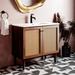 Swiss Madison 36" Free Standing Single Bathroom Vanity w/ Ceramic Top Ceramic | Wayfair SM-BV663WN