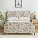 Latitude Run® Mignon Platform Bed w/ Washable Slipcover Upholstered/Metal in Gray | 44.75 H x 83 W x 60.5 D in | Wayfair