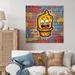 17 Stories Graffiti Bucket II - Unframed Print on Metal in Yellow | 29 H x 29 W x 1 D in | Wayfair 7228BD32DFEB46D5966DEBB65B42A629