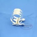 1 pcs Perfetto bella Alto Eb sassofono Legatura Sax parti 2-Vite Alto saxophone Legature sax parte
