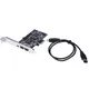 Firewire Card PCIe Firewire 800 Adapter for Windows 10 with Low Profile Bracket and Cable 3 Ports