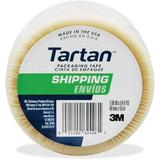 Tartan General-Purpose Packaging Tape - 54.60 yd Length x 1.88 Width - 1.9 mil Thickness - 3 Core - Synthetic Rubber Resin - 1.90 mil - Rubber Resin Backing - 1 / Roll - Clear | Bundle of 5 Rolls