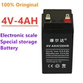 4V 4000mAh Rechargeable Lead Acid Storage Battery cell for LED light bulb electronic scale balance