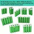 2S1p 1s3p 3s2p 4s2p 5s2p 8.4 V 3.7 V 10.8 V 16.8 V 18 V 18650 Power Battery Pack 3500 MAh 18 V