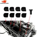 Alluminio UCCIDERE KIT con anodizzato nero per il 2.0 TFSI swirl flaps EA113 VW Golf 5 6 GTI ED30 ED35 R audi A3 S3 TT