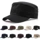 Fashion Adjustable Military Hats Vintage Plain Cotton Baseball Caps for Men Women Casual Outdoor