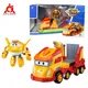 Super Wings Golden Wheels Transforming Vehicle 3-in-1 Transformation Vehicle Aircraft Track with