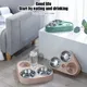 3 in 1 Pet Dog Feeder Bowl With Dog Water Bottle Cat Automatic Drinking Cat Food Bowl Pet Double 3