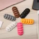 5 Hole Silicone Cable Organizer Wire Cord Winder Desktop Tidy Management Clips Self Adhesive Cable