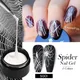 BORN PRETTY 5ml Nail Polish Web Gel Polish Nail Art Design Black Painting Gel Pulling Silk Nagel