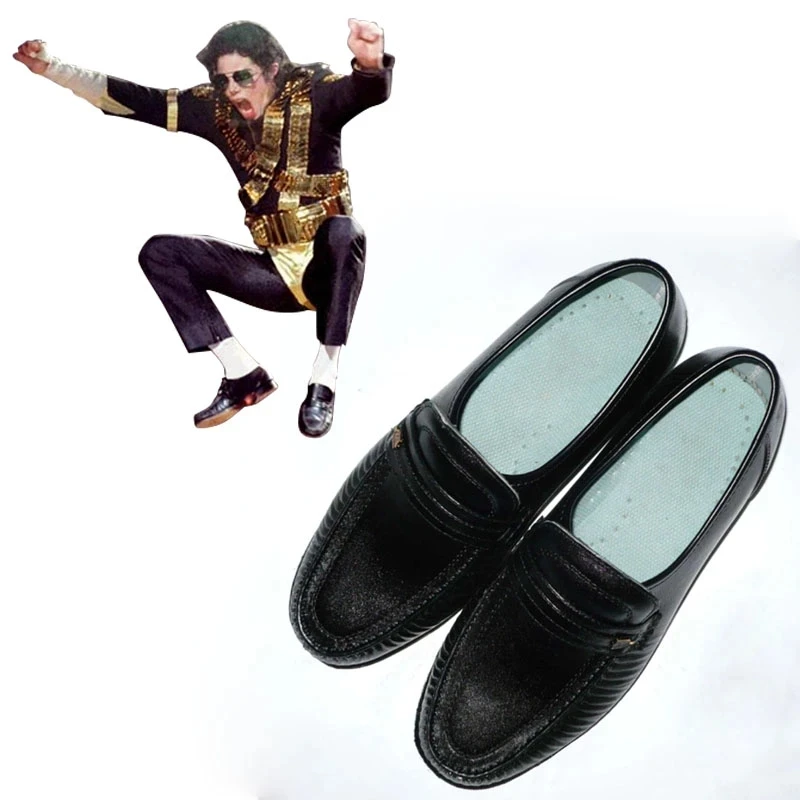 Deluxe Michael Jackson Billie Jean Cosplay Schuhe Michael Jackson Performance Modern Dance Cosplay Schuhe Nach Maß