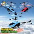 Induktion schweben Hubschrauber Spielzeug Neuheit Kinderspiel zeug Flugzeuge High-Tech hand
