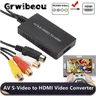 Av S-VIDEO zu hdmi video konverter 1080p av svideo rca cvbs zu hdmi-kompatibler adapter kompatibel
