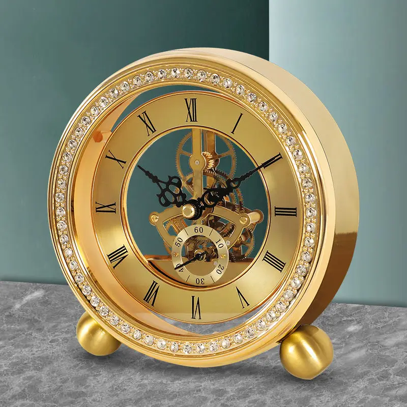 Pendel Tisch uhr Tisch uhr Wohnzimmer Tisch uhr Dekoration Home Fashion Perspektive Uhr