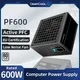 DEEPCOOL PF600 PFC Max 80 Plus Power Supply for PC Gaming 600W Watt Desktop Computer Power Supply