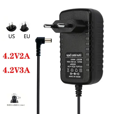 4,2 V 2a 3a DC Adapter Netzteil Ladegerät für Deko Laser Level Drill Treiber Schrauben dreher Image