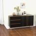 Luxury Sideboard Buffet Cabinet,Kitchen Sideboard with 3 Drawers and 2 Doors