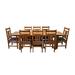 Mission Stow Leaf Table with 401 Chair Dining Set