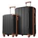 2 Pieces Travel Suitcase Set Includes 20" & 28" Suitcase ABS Hardside Luggage Sets Expandable w/Silent Spinner Wheels & TSA Lock