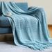 Dgankt Sofa Cover Blanket Solid Color Summer Office AIRconditioning Nap Blanket Knitted Small Blanket on Clearance