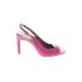 Cole Haan Heels: Pink Color Block Shoes - Women's Size 7