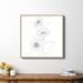 Birch Lane™ Sunflower Line Sami by Nadja Print Canvas in White | 36 H x 36 W x 2 D in | Wayfair 7A62F8358A1346D4AE4C154DF241B3FD