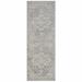 White 96 x 36 x 0.25 in Indoor Area Rug - One Allium Way® Staytonville Area Rug Polyester | 96 H x 36 W x 0.25 D in | Wayfair