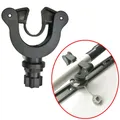 Inflatable Boat Kayak Paddle Holder Clip Track Mounted Oars Grip SUP Leash Plug Adapter