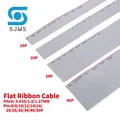 1Meter 0.635MM 1.0MM 1.27MM PITCH Grey Flat Ribbon Cable 6/8/10/16/20/40 Pin 28AWG WIRE for IDC FC