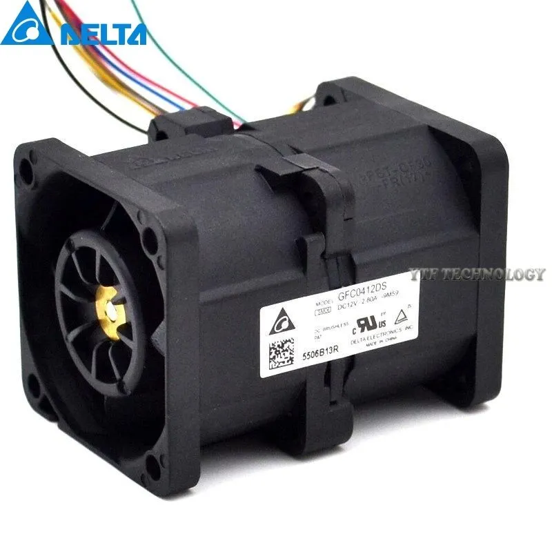 Neue gfc0412ds 33w 2,8 2.5a 4cm 40mm Dual Motor Scooter Booster Fan Gewalt für Delta 40*40*56mm Image