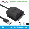 Cavo adattatore da SATA a USB 3.0 Cavo da USB a SATA 3 Supporto 22 pin 2,5 3,5 pollici HDD esterno SSD Disco rigido Connettore del computer adatto