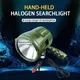 209D Externe 12V Halogen Lampe Im Freien Starke Beleuchtung Taschenlampe 65W Gelb Halogen Handheld