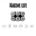 Metal Stamping Jewelry Making Supplies Marine Life Metal Design Stamp for Metal Jewelry (8.5mm)