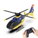 YXZNRC F06 EC135 RC Helicopter 2.4G 6CH 6 Axis Gyro Model 1:36 Scale RTF Direct Drive Brushless Roll