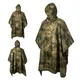 CP Camouflage Military Rainwear 210T Nylon+PVC Waterproof Fabric Rainwear Army War Game Sniper