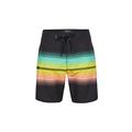 O'NEILL Herren Heatstripe Line 19" Boardshorts Kurze Hosen, 19010 Schwarz, 32W