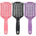 ZTTD Detangling Hair Brush Curly Hair Brush Detangling Brush Scalp Massage Detangling Brush with Flexible for Curly Wet Dry Hair Combing Multiple Color Options