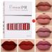 Daqian Lipstick Clearance 18 Color Matte Non-Stick Cup Waterproof Lipstick Lasting Lip Gloss 6 Boxes 15Ml Red Lipstick Long Lasting