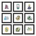 Gallery Pops Disney 100th Anniversary Song Titles - Classics Wall Art Bundle (9-Pack)