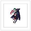 Gallery Pops DC Comics Harley Quinn - High Voltage Harley and Joker Dancing Wall Art White Framed Version 12 x 12