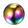 Rainbow Gazing Ball 3.15 Inch 80mm Polished Hollow Ball Stainless Steel Gazing Globe Mirror Ball