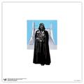 Gallery Pops Star Wars: Saga - Return of the Jedi Illustrated Vader Wall Art Unframed Version 12 x 12