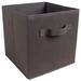 Nomeni Storage Containers Square Foldable Storage Bins Organization and Storage Closet Organizer Storage Storage Bins with Lids Dark Gray