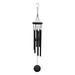 BELLZELY Christmas Ornaments Clearance Wind Chimes Outdoor Deep Tone Wind Chime Outdoor Sympathy Wind-Chime With 6 Elegant Chime For Garden Patio Black Windchimes
