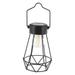 Delaman Handheld Solar Lanterns Handheld Solar Lanterns LED Vintage Lampshade Hanging Design Portable Camping Lantern for Kitchen Dining Room Bedroom